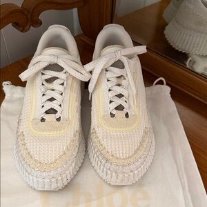 Chloe Nama Platform Sneakers
